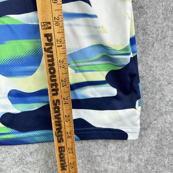 Under Armour UA Tech Camo Shirt Youth XL Blue Loose Fit Performance Big Logo* - Picture 12 of 15